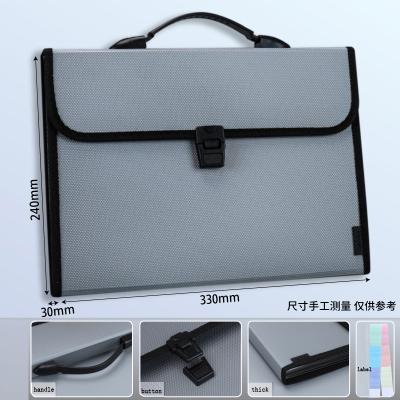 China Office+School Teaching+Home+ School+office+classroom pp multi-pocket folder 12 pockets 2022 expanding folder for office school home supplier plastic pockets file for sale