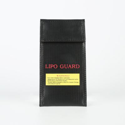 China Fireproof Lipo Bag Battery Safe Charging Security Bags Fireproof Lithium Pouch Safe Guard For Batery Storage Lipo Battery Powerbank for sale