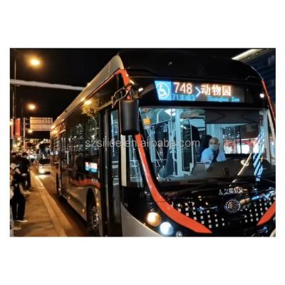 China Outdoor Custom Buses Full Color Led Screen Led Advertising Display for sale