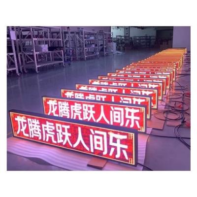 China Outdoor Customize Bus Destination Displays Led Electronic Signs for sale