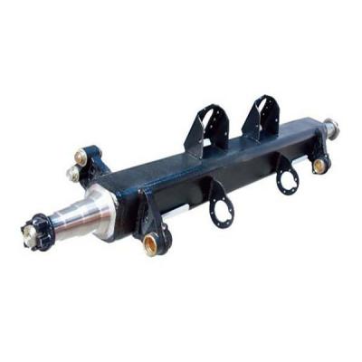 China Ton America Axle Trailer Parts Trailer Spare Parts 13 Lift Axle Air Suspension Semi Trailer Axle Parts for sale