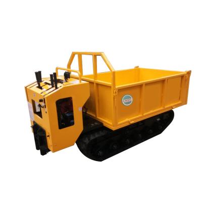 China China Mini Dumper Diesel 1 Ton < Crawler Dumper Mini Transporter 1.5 Ton Micro Tracked Dumpers ; 4L for sale