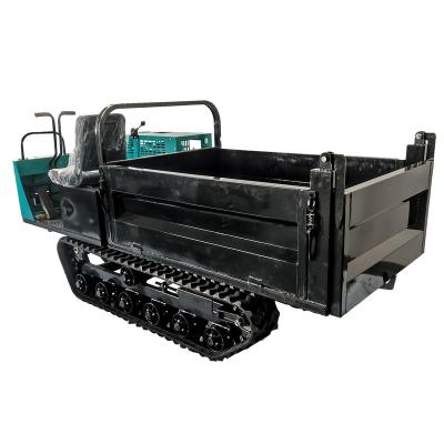 China Hotels CNTS Manufacturer Gasoline Powered High Load Capacity Farm Unloader Palm Track Unloader Rubber Tracked Crawler Carriers for sale