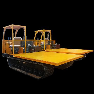 China Hotels 1.5ton Oil Palm Dumper Truck Garden Mini Track Crawler Dumper Made in China for sale