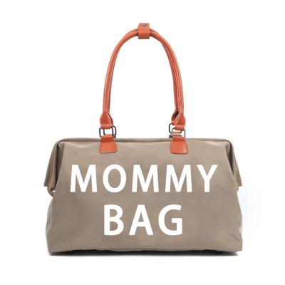 China Large Capacity Multifunction Big Capacity Mommy Handbag Diaper Bag for Baby Nappy for sale