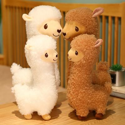 China Plush Alpaca Push Pillow Christmas Gift Plush Stuffed Body Pillows For Adults Giant Alpaca Plush Body Pillow Along for sale