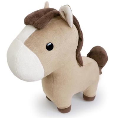 China Custom Logo Horse Plush Stuffed Toy Horse Plush Doll Gifts For Birthday Baby Soft Toy Stuffed Horse for sale