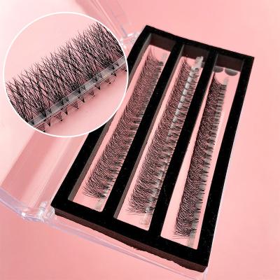 China 7D 8D 12d Long Natural Russian Volume Fan Eyelash Extension 20d Volume 0.05 0.07 C D Loose Fans 14 Promade 10d Lashes for sale