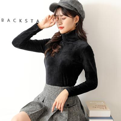 China Concise Sweater Women Autumn Winter Women Anti-wrinkle Design Sweater Slim Fit Sleeve Knitted Low Shirt Long for sale