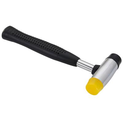 China Split Head Hammers Double Face Short Hammer With Replaceble PVC Head for sale