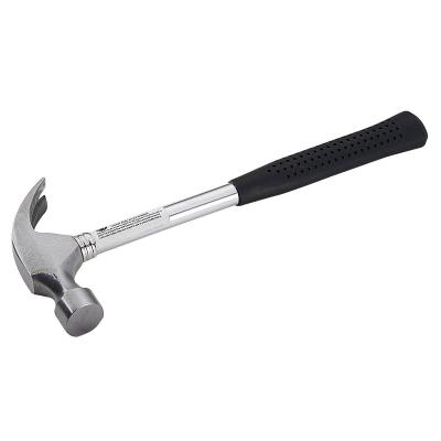 China Plastic claw hammer with PVC handle for sale