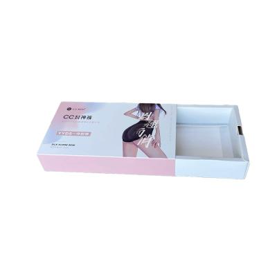 China Recyclable Wholesale Custom Paper Box Logo Cardboard Paper Boxes Shorts Gift Paper Packaging Box for sale