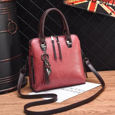 China Luxury Fashion Handbags Women Bags Girls Handbag Leather Shoulder Bag For Ladies Handbags for sale