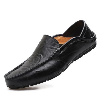 China Men's Stylish Shoes Breathable Loafers Fashion Comfortable Formal Shoes Men's Breathable Cow Leather Casual Shoes for sale