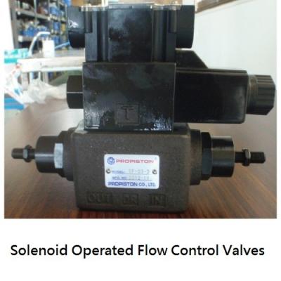 China Solenoid-behandelte Fluss-Regelventile zu verkaufen