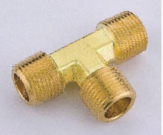 China Three Side Mal Brass Pipe Fitting for sale