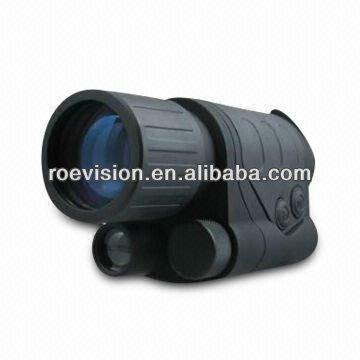 China Head-mounted 200 Gen1+ RG55-2 night vision monocular with 3X 5X lens for sale