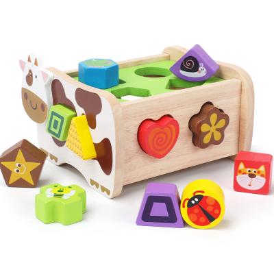 China Eco-friendly Material Made In China Wooden Toys China Toy Wood Building Block Educational Wooden Toys For Children for sale