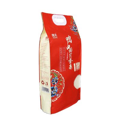 China Moisture proof; Wholesale 5KG 10KG Recyclable Custom Rice Bag Flour Packet Packing Bag for sale