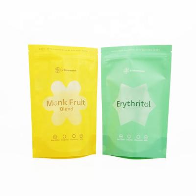 China Moisture Proof Stand Up Pouch Chocolate Packaging Bag Snack Bag Zipper Lock Date Spice Packaging Bag for sale