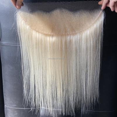 China Wholesale Straight Raw Virgin Cuticle Aligned Blonde Lace Front Wig Ombre Human Hair Lace Wig 613 Ombre Frontal Hair HD for sale