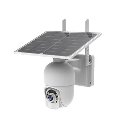 China Human Motion Tracking Factory 1080P Wifi Camara Battery Security Wireless Solar IP CCTV Camera Speed ​​Dome Ptz Camera 4G WiFi Outdoor Solar Camera for sale