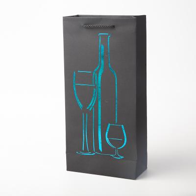 China Best price 2 handmade bottles of wine cooler bag travel picnic tote bag wine cooler bag for sale