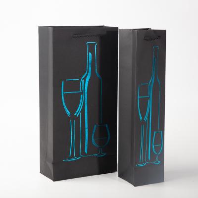 China Factory price handmade wine bottle gift bags Christmas, popular wine bag in box with tap, hotsale wine carrier bag for sale