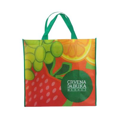 China Fashion accessories factory direct nonwoven bags with custom logo printing reusable large capacity shopping bags for sale