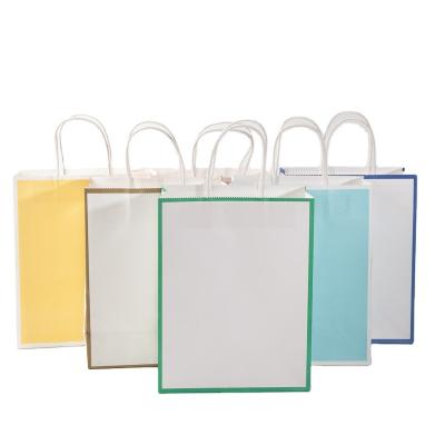 China Top Quality Disposable Widely Used Custom Square Biodegradable Kraft Paper Bag for sale