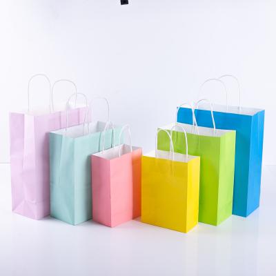 China Disposable Special Design Widely Used Custom Fancy Paper Bag With Logo Print for sale