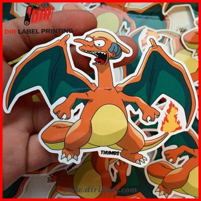 China Chinese manufacturers direct sales wholesale custom die cut adhesive cartoon sticker for sale