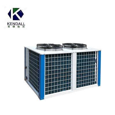 China Air Cooled Box Shaped Refrigeration Unit Condenser Condenser Unit For Cold Room Freezer Condenser Unit for sale