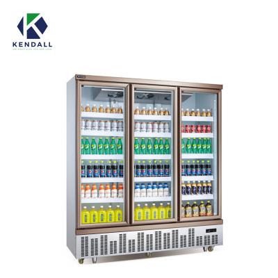 China Double-temperature commercial refrigerators freezers refrigerators spare part showcase display freezers and refrigerators for sale