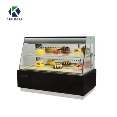 China Double-temperature Commercial Refrigerator Showcase Cabinet/Pastry Ice Cream Display Cabinet/Cake Display Cabinet for sale