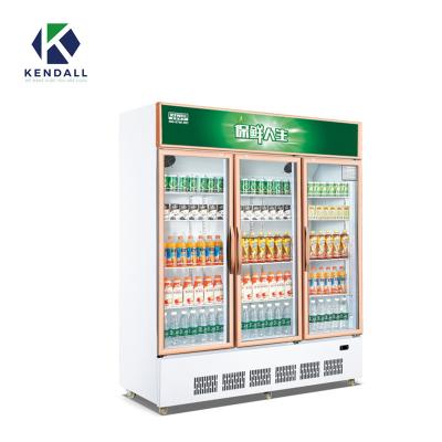 China 2021 New Arrived Double-temperature Supermarket Display Commercial Refrigerator Freezer For Refrigeration for sale