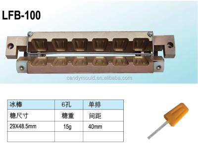 China Aluminum ice pop shaped mould, popsicle candy moulds, stereoscopic candy mould. for sale