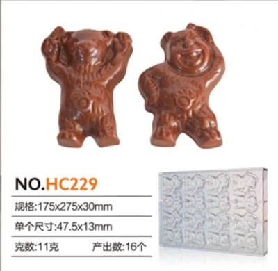 China Hot Selling Top Quality Food Grade Polycarbonate Chocolate Mold for sale