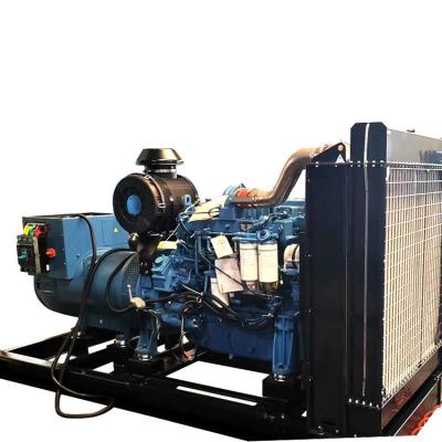 China 320KW Guangxi Yuchai generador diesel conjunto con sistema de enfriamiento por agua y interruptor automático en venta