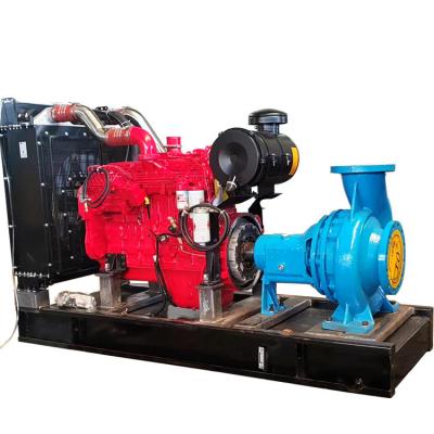 China 200KW Kangmingsi Water Pump Unit Diesel Generator Set with ISO9001 Sound Attenuated Enclosure and Air Filter for sale