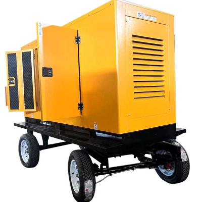 China 1500RPM Dongfeng Kangmingsi 100KVA Mobile Silent Generator Set with Marathon Alternator for sale