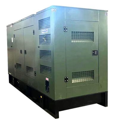 China Guangxi Yuchai 375KVA Generador diesel de altavoz silencioso con sistema de enfriamiento por agua en venta