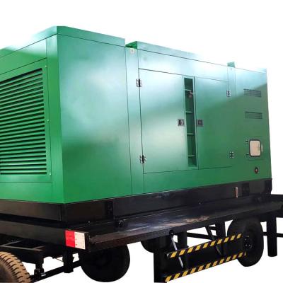 Cina 1800 RPM richiesta dei clienti 500KVA Weichai Mobile Trailer Generatore Silenzioso in vendita