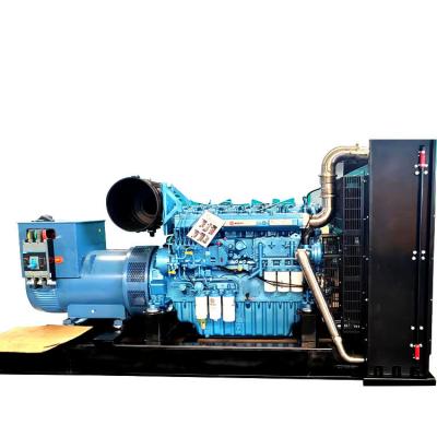 China 400V 1500RPM 550KW Weichai Diesel Generator Set for Large-Scale Emergency Power Supply for sale