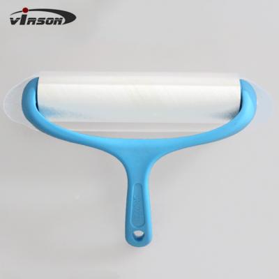 China Plastic Handle Sticky Disposible Lint Roller Cleaning Clothes Cleaning Pet Hair Cleaning Carpet for sale