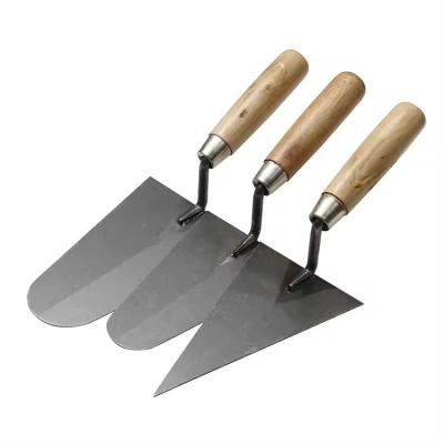 China Stainless Steel Bricklaying Knife Concrete Hand Brick Trowel Plastering Trowel for sale