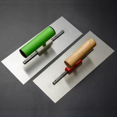 China Wood Handle Stainless Steel Brickaying trowels for sale