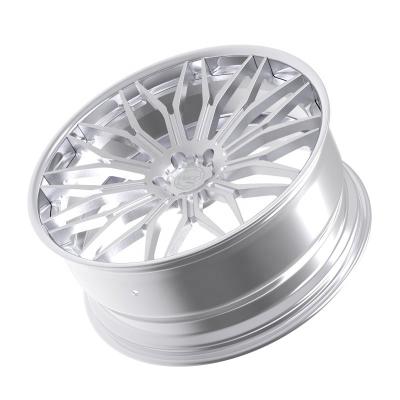 China 20 inch custom chrome plated alloy car wheels 5X114.3 forged wheels rims from 20 to 24 inch for sale