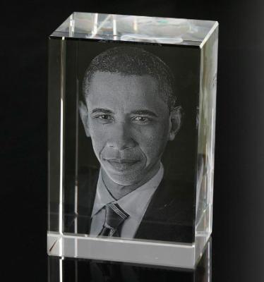 China Europe High Quality 3d Laser Engraved Crystal Glass Cube Crystal Cube For Birthday Gift for sale