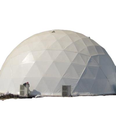 China Large Hot Galvanized Commercial Steel Tubes Geodesic Dome Tent For Party Sale for sale